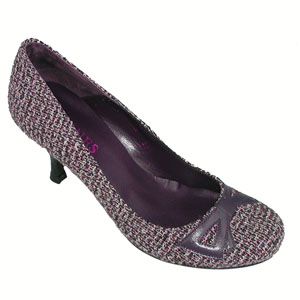 Jones Bootmaker Couture 2 - Plum Tweed