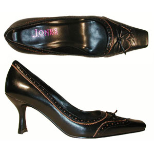 Jones Bootmaker Crimp - Black/dk Tan