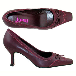 Jones Bootmaker Crimp - Bordo/rose