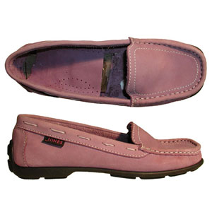 Jones Bootmaker Ferry 2 - Pink Nubuck