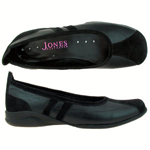 Jones Bootmaker Fun - Black/suede