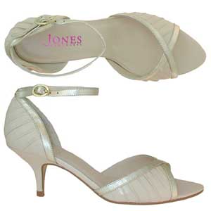 Jones Bootmaker Honey - Ivory/Gold
