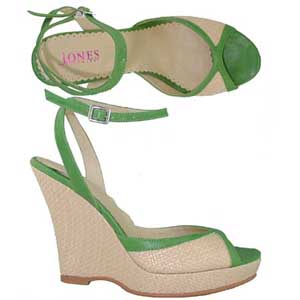 Jones Bootmaker Juji - Green/nat