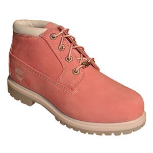 Jones Bootmaker Nellie Chukk - Pink Nub/wht