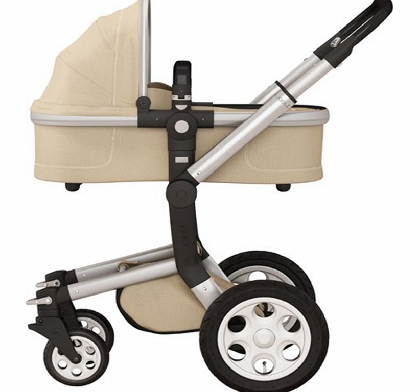 Joolz Day Silver Chassis Sand