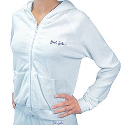 Hooded Zip Front Top