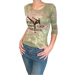 Joomi Joolz Rhinestone Miss Bootcamp T Shirt