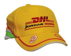 Fisichella DHL 2002 Driver Cap (Yellow)