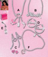 Heart Dropper Earrings And Studs