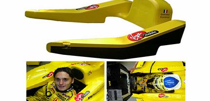 Jordan race used Cockpit Surround and#8211; Giancarlo Fisichella