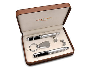 jos von arx Prestige EX13 Keyring, Cufflinks