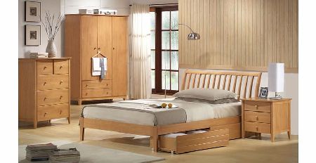 Joseph Beds Wales 5ft Kingsize Maple Bed