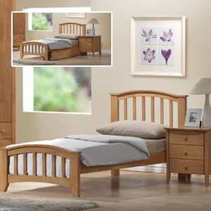 Elle 3FT Single Wooden Bedframe
