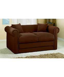 Foam Foldout Sofabed - Chocolate