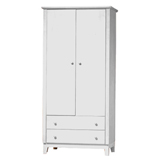 Joseph Furniture Joseph 2 Door Wardrobe Rubberwood with White finish