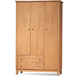 Joseph Furniture Joseph 3 Door Wardrobe Rubberwood with Maple finish