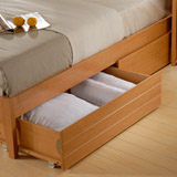 Joseph Furniture Joseph Trundle Drawers Rubberwood with Maple finish