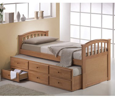 GUEST BED with drawers