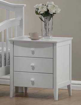 Joseph Polo 3 Drawer Bedside Table - FREE NEXT