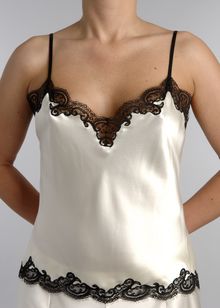 Key cami with lace