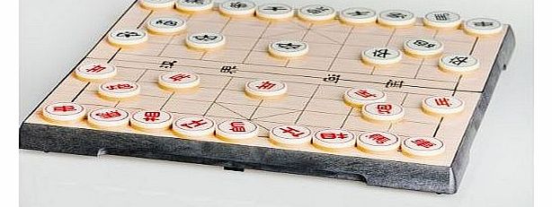 Joss Stick Chinese Chess (Xiang Qi) Set with Magnetic Folding Board 4862