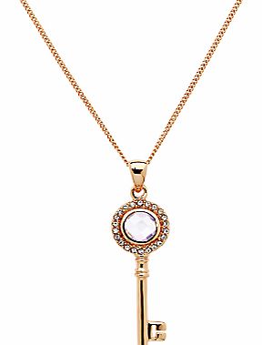 Jou Jou Sterling Silver Cubic Zirconia Key Drop