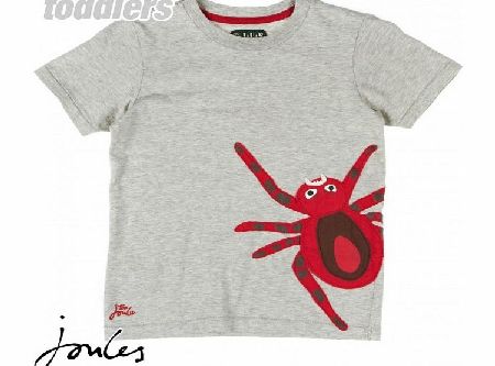 Boys Joules Junior Norris T-Shirt - Grey