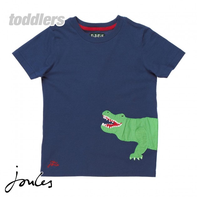 Boys Joules Junior Norris T-Shirt - Navy