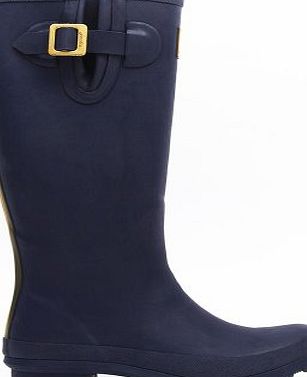 Joules Field Ladies Welly (P) - Navy - 6
