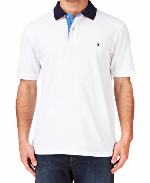 Joules Mens Joules Peckerclassic Polo Shirt - White