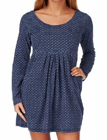 Womens Joules Alexihorse Dress - Blue Mini Horse