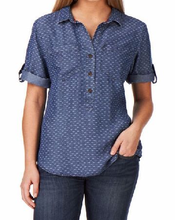 Joules Womens Joules Chilton Long Sleeve Shirt - Denim