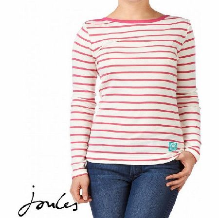 Joules Womens Joules Christen Long Sleeve T-Shirt - Pink