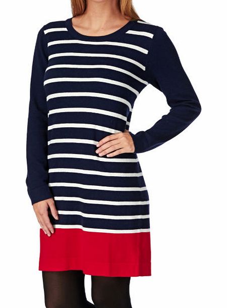 Womens Joules Maryam Dress - French Navy