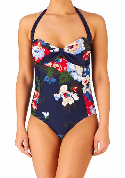 Joules Womens Joules Sayler Swimsuit - Navy Bouquet
