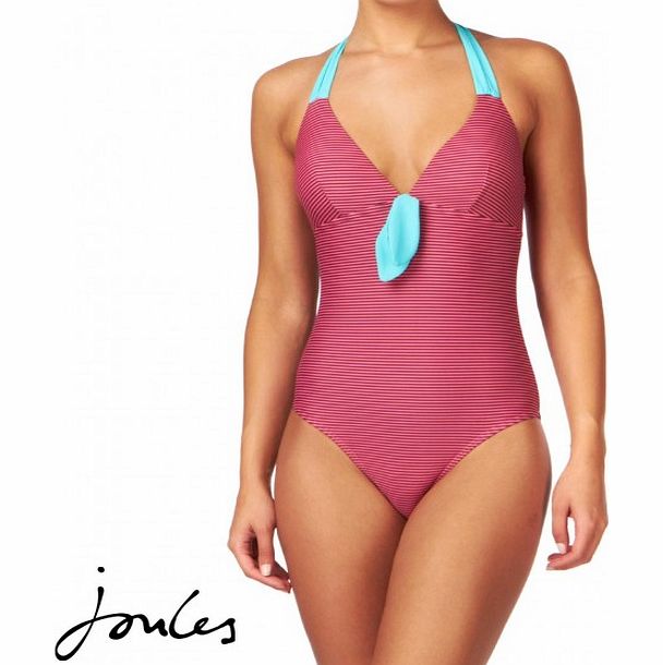 Womens Joules Yvette Swimsuit - Pink