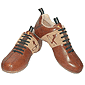 Journey Lace Up Leather/Suede Shoe