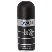Jovan Black Musk 150ml Deodorant Spray