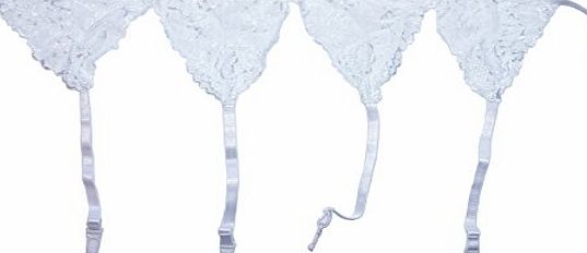 Sexy Ladies Sexy Stocking Suspender Belts Lace White Black Red Purple Pink Hold up Belt (black)