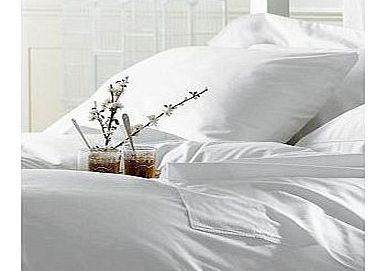 JOYSLEEP EGYPTIAN COTTON FITTED SHEET HOTEL QUALITY - SINGLE SIZE WHITE