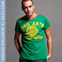 Joystick Junkies Big Als Ringer Tee