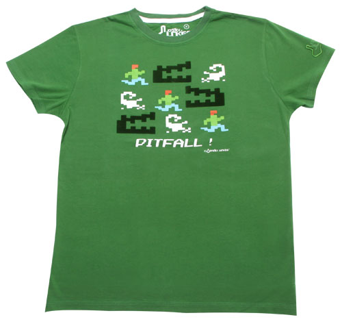 Joystick Junkies Men` Pitfall! T-Shirt from Joystick Junkies