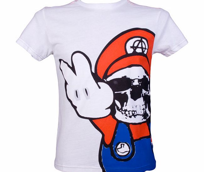 Joystick Junkies Mens Mario Anarchy T-Shirt from Joystick