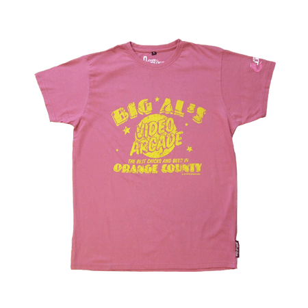 Joystick Junkies Mens Big Aland#39;s Video Arcade Tee