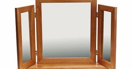 JOZI Triple Oak Effect Dressing Table Mirror (662401633)