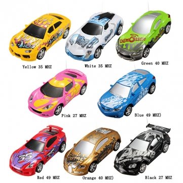 Jprocure Great Wall 2111 2.4G 4CH 1/67 Radio Remote Control Mini RC Car --- Color:Blue