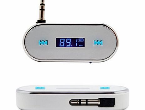 JSG Accessories Universal FM Radio Music Transmitter for iPod 5th iPhone 5 4 4S HTC NOKIA LG SAMSUNG SONY