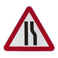 Cone Sign Outside Narrows