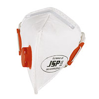 JSP Fold Flat Dust Mask P3 Valve