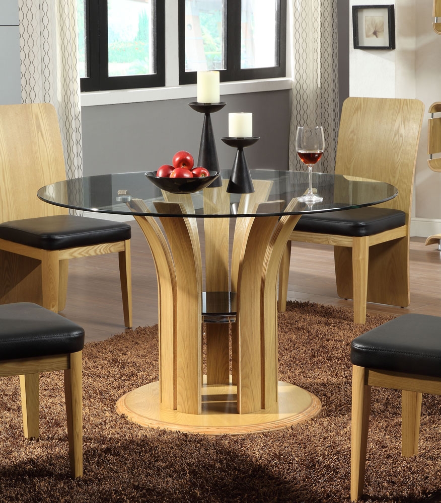 Curve Oak Dining Table JF601